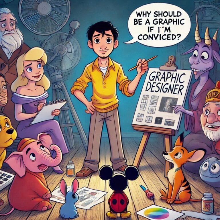 ¿Por qué debo ser diseñador gráfico si estoy convencido?